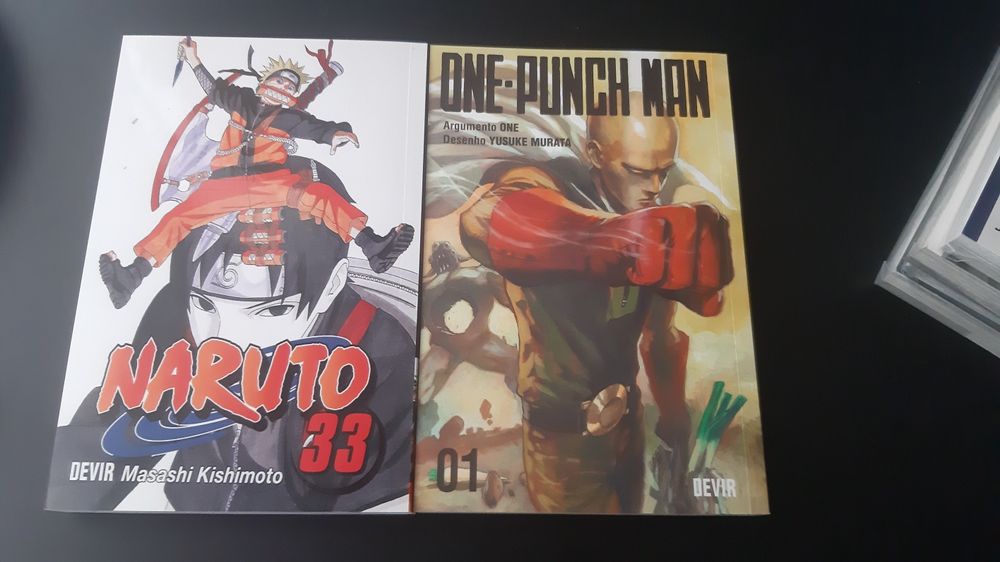 Manga onepunchman e naruto