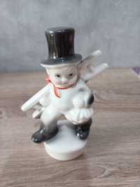 Porcelanowa figurka kominiarz