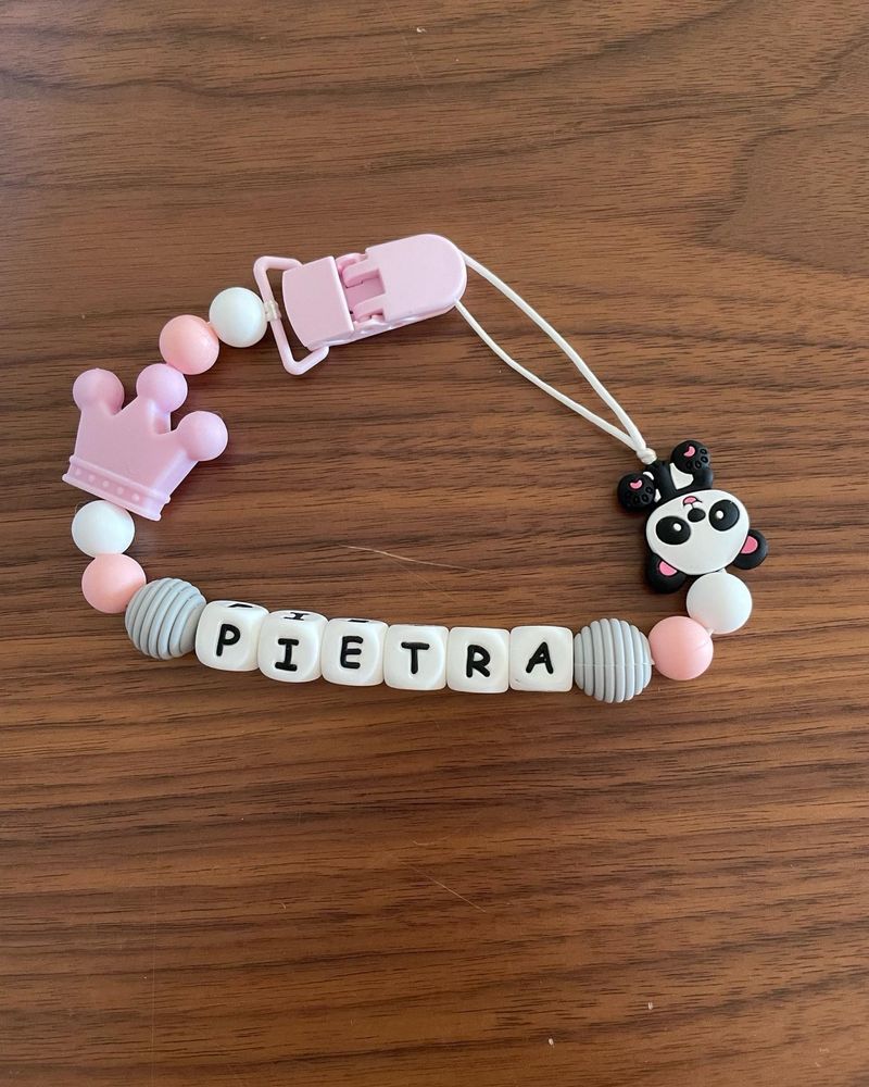 Prendedor chupeta silicone