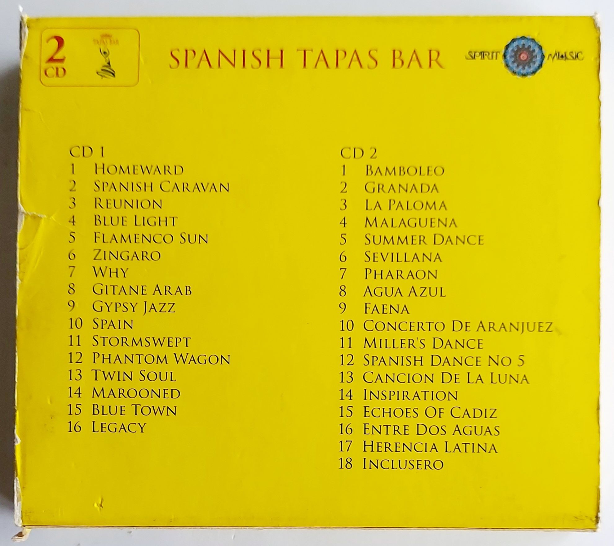 Spanish Tapas Bar 2CD 2000r