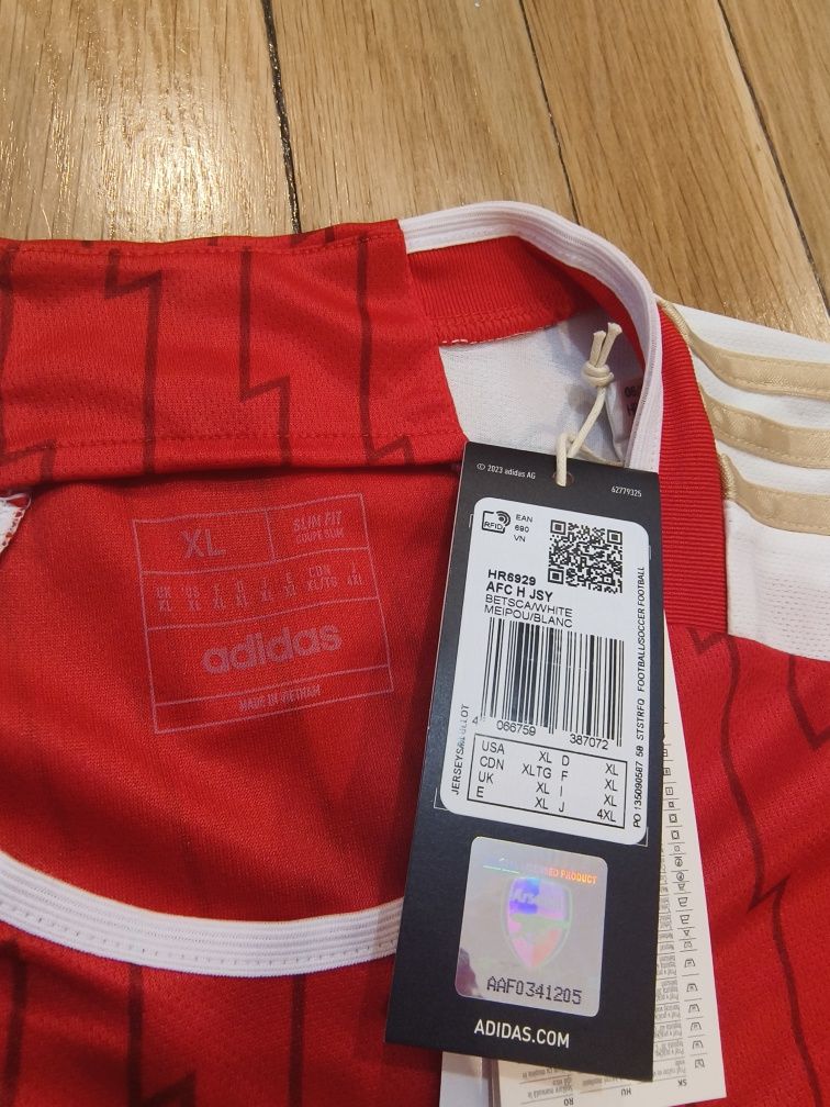 Koszulka Arsenal dom home Jersey 23/24 gold