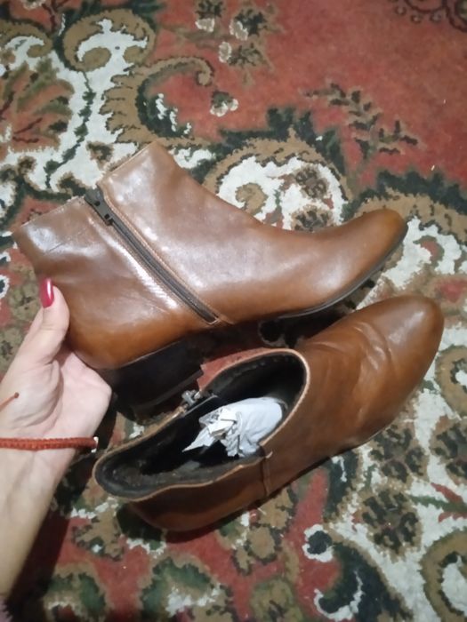 Ботиночки кожані нові непідійшов розмір