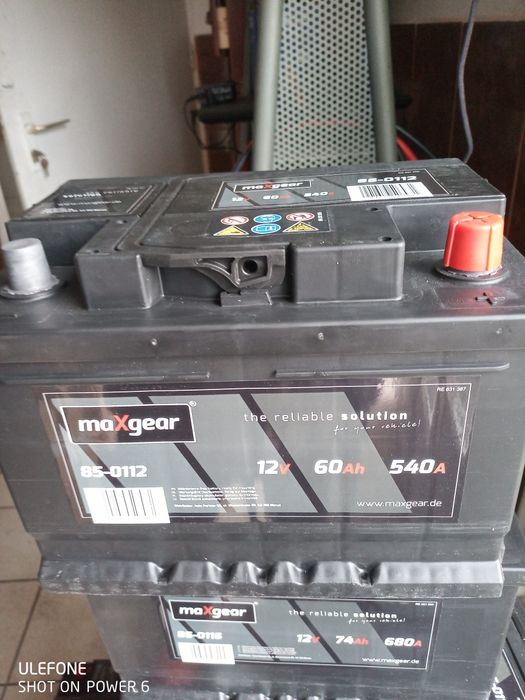 Nowy AKUMULATOR 12V 60AH/540A L- 242X175X175 DŁ./SZER./WYS