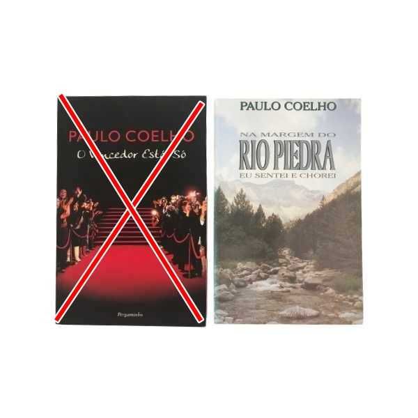 Livro autor Paulo Coelho Na margem do rio Piedra