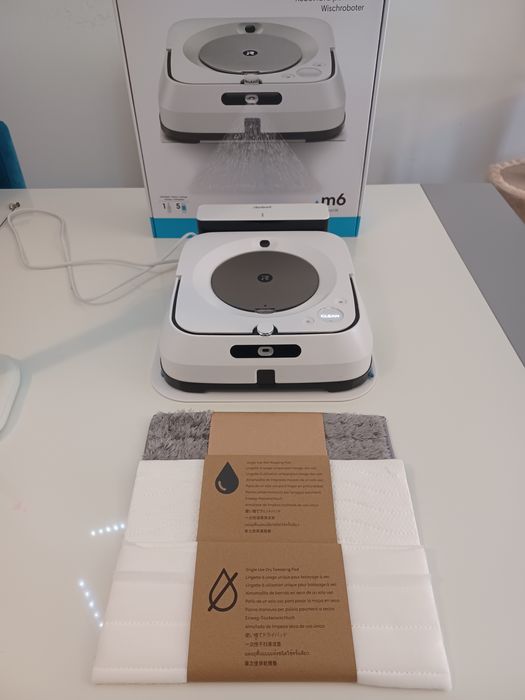 Mopa Robô IROBOT Braava Jet M6 - robot lava chão