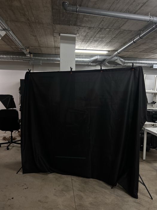 Cortina de fundo para estudio