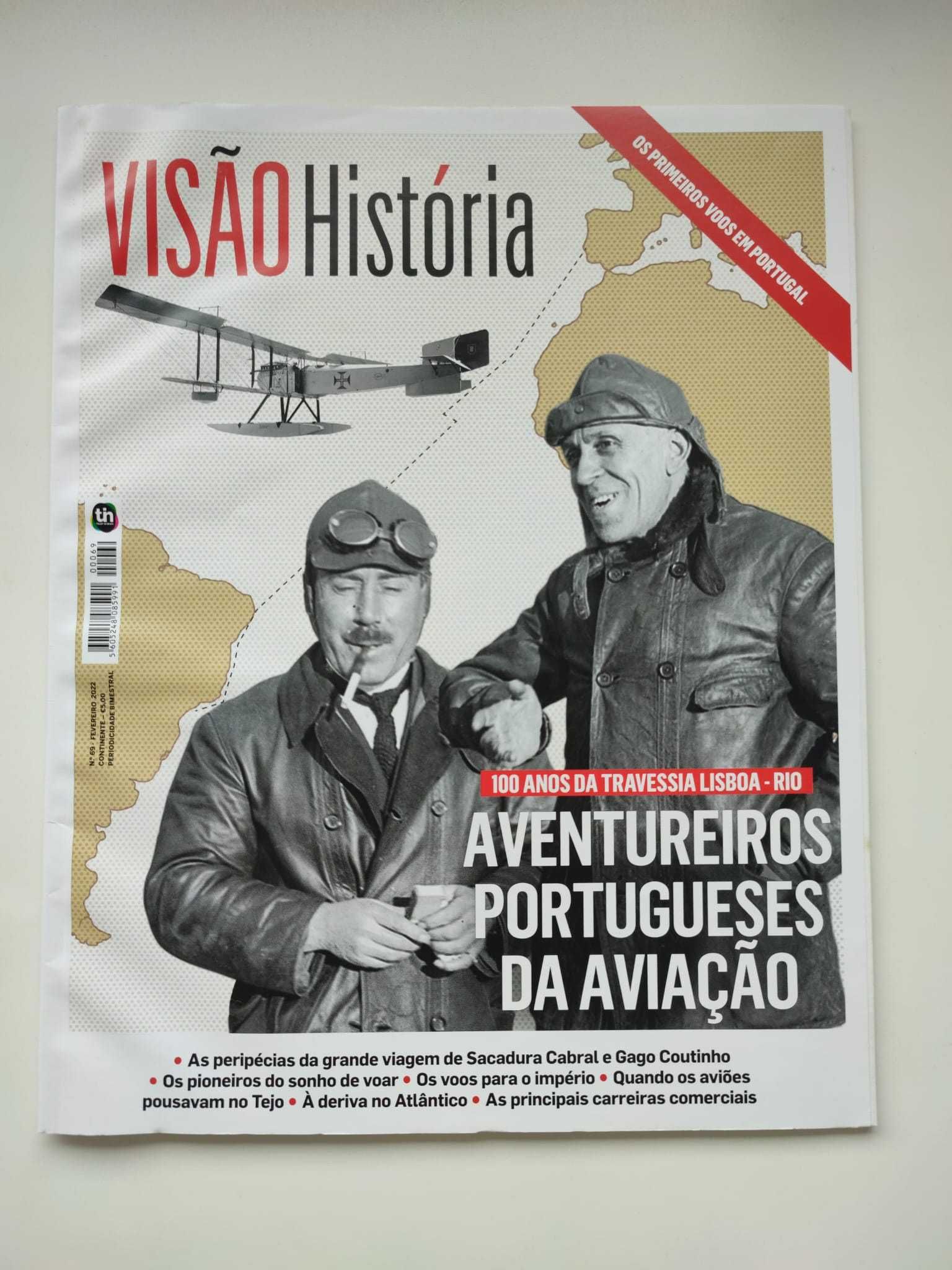 Visão História nº 69: Aventureiros portugueses da aviação
