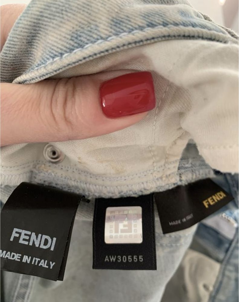 Джинсы fendi оригинал