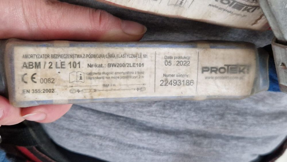 Szelki bezpieczenstwa P 33 EL PROTEKT