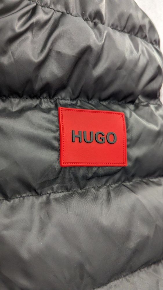 БРЕНДОВИЙ СКЛАД ОДЯГУ Мужская жилетка Hugo Boss черный хит весна s-xxl