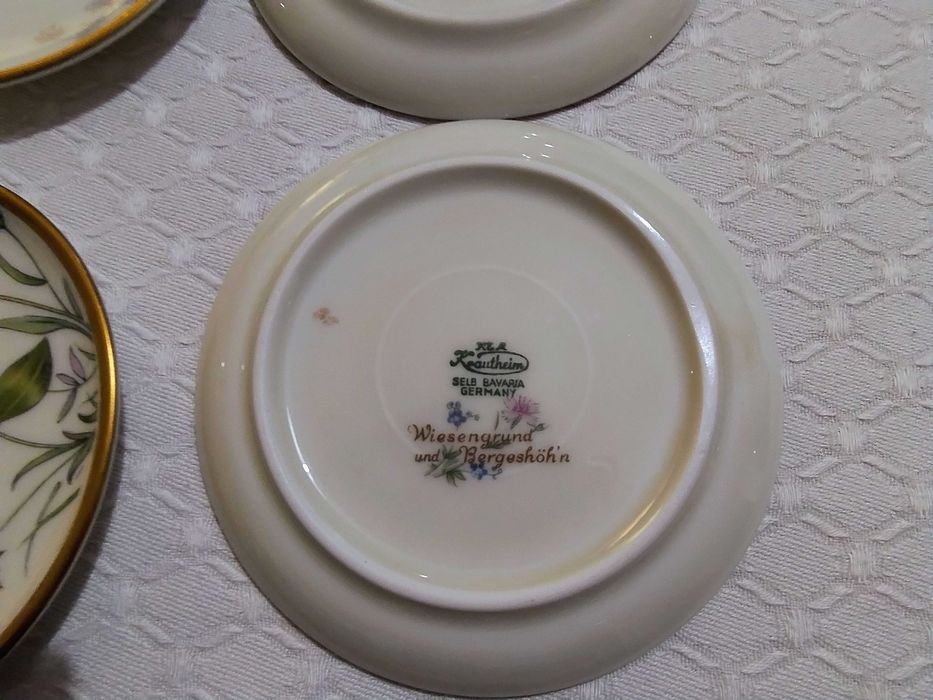 K&A KRAUTHEIM SELB BAVARIA - konfiturówki 8,5cm - 7szt.