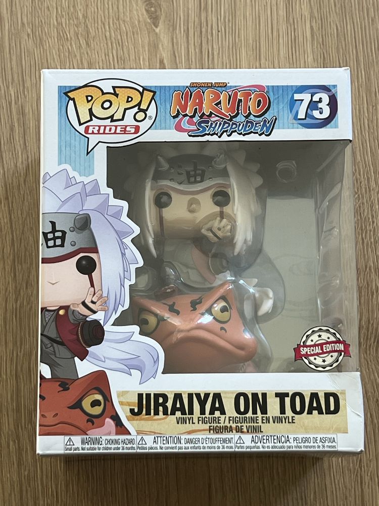 Jiraiya on Toad Funko Pop 73