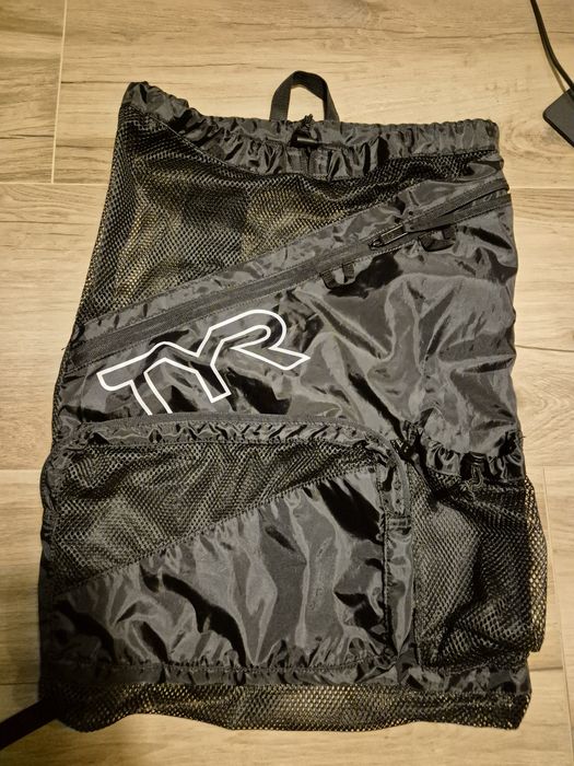 Torba worek pływacki TYR Elite Team Mesh 40 l black