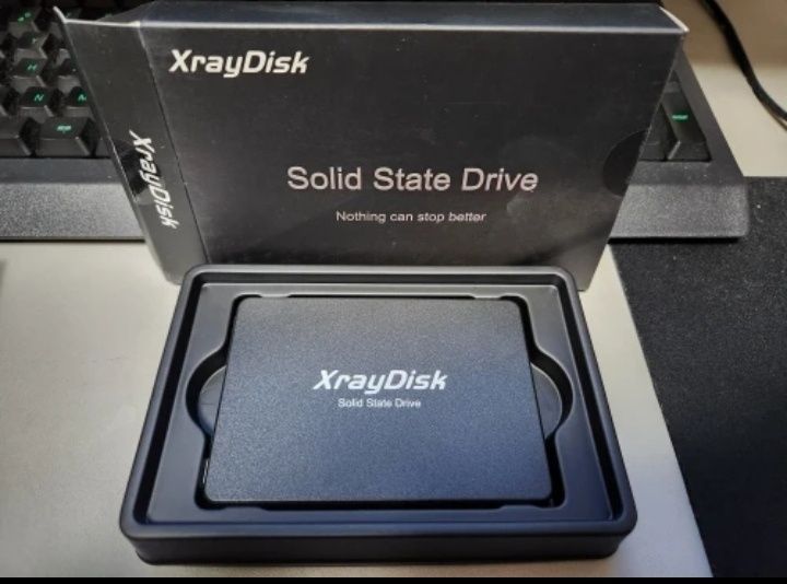 Новий SSD SATA 3 на 512gb, та 64gb XrayDisk до 550мб/сек
