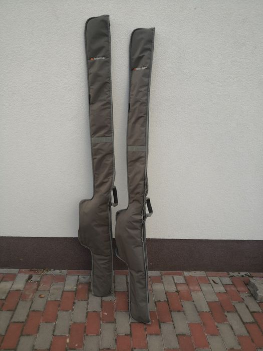 Wędki karpiowe 3.6m MAD d-fender w korku z kołowrotkami Daiwa windcast