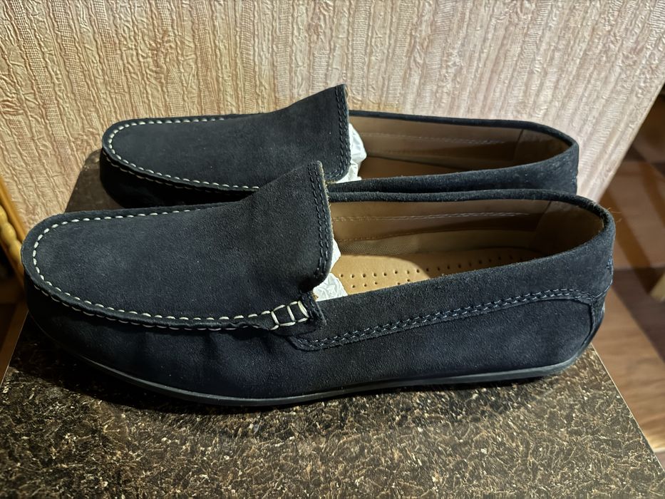 Чоловічі замшеві туфлі-лофери Parrotto, p.43,5