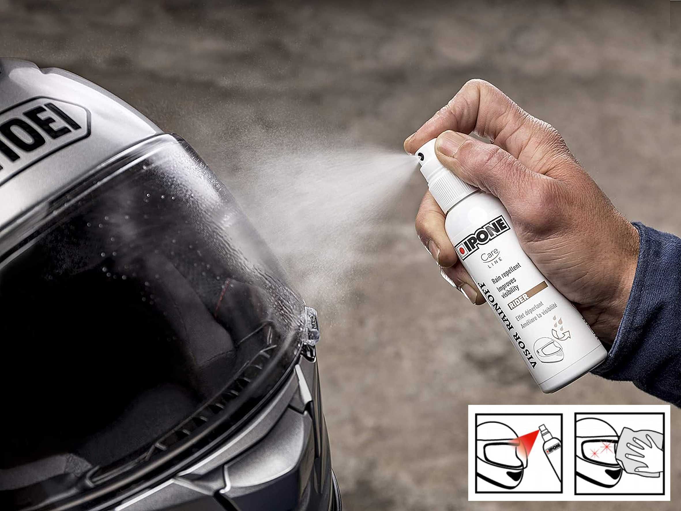 Spray repelente de água para viseira de capacete 100ml