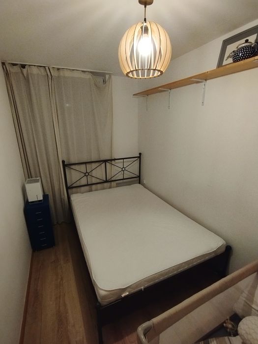 Rama łóżka łóżko 140x200 plus stelaż i materac