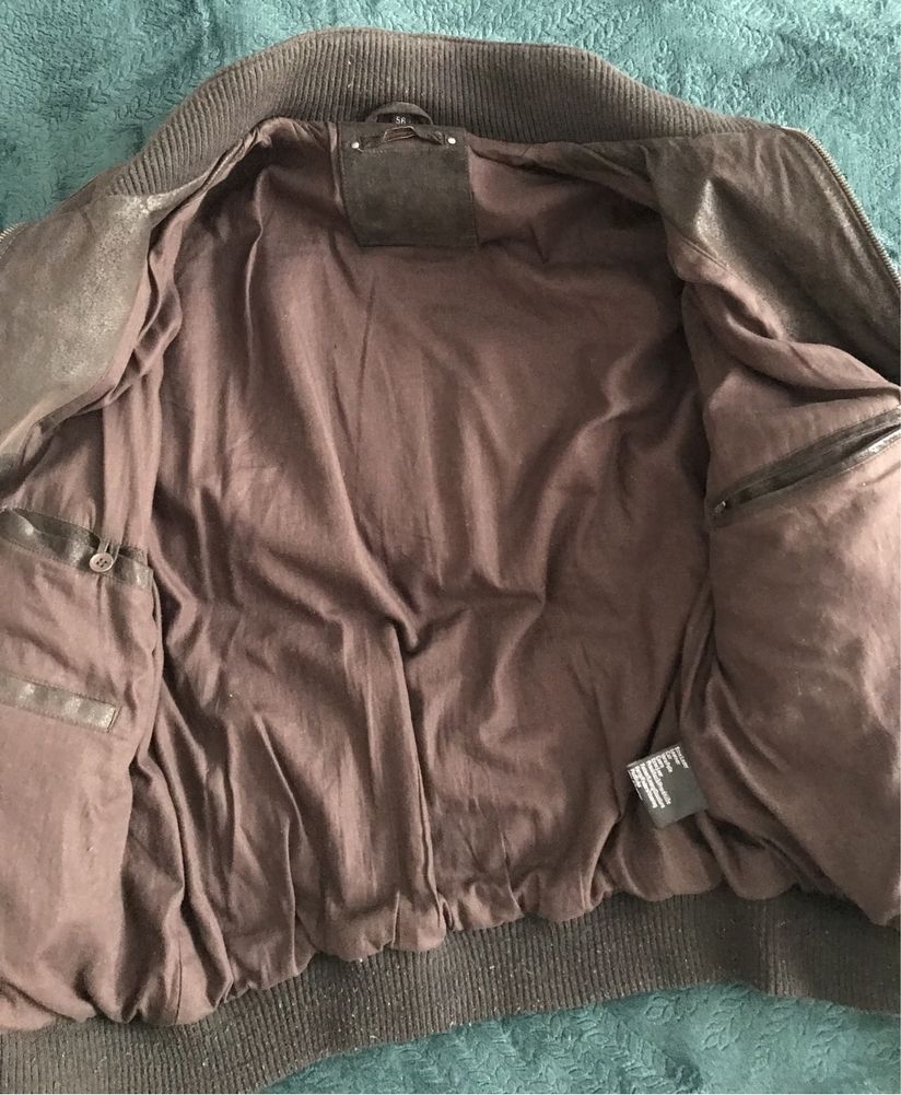 Skóra pilotka kurtka rozmair XL