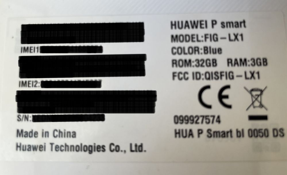 Huawei Psmart 2018 (Trocas Disponíveis)