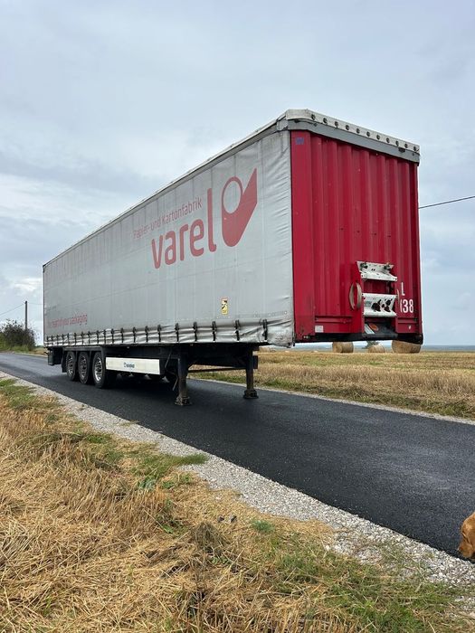 Krone  Naczepa Plandeka Firanka półmega podnoszony dach  Krone