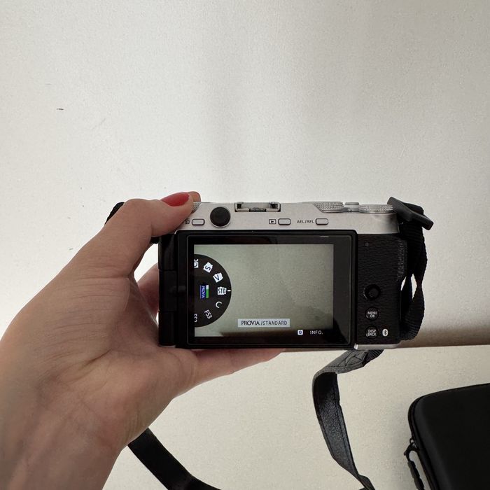 Fujifilm x-m5 com lente e garantia, como nova!