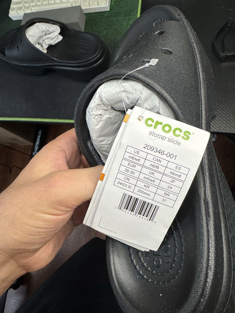 Crocs Stomp Slide жіночі 38 р.