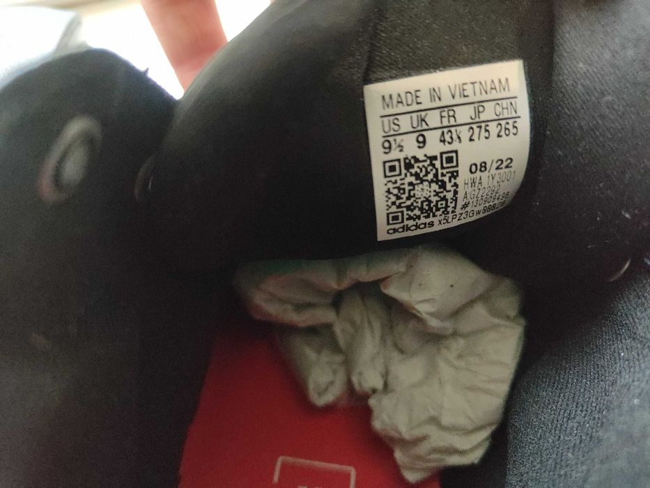 Кросівки кеди Adidas ZNSORED HI Оригінал us 9.5 - 27.5 см