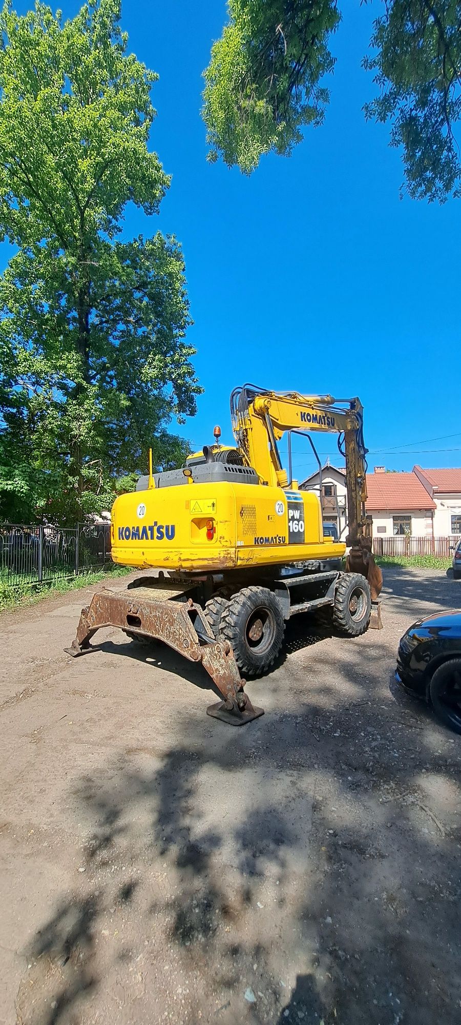 Koparka komatsu pw160 rok11 2lyzki super stan.