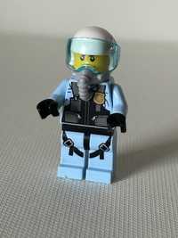 Lego Town City figurka cty0980 Jet Pilot with Oxygen Mask