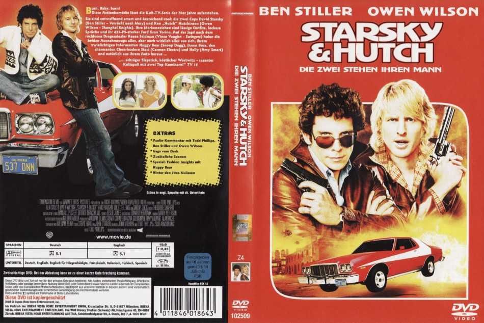 DVD Starsky & Hutch Filme Ben Stiller Owen Wilson ENTREGA JÁ Starky