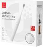 Szczoteczka soniczna Oclean Endurance biała 2 tryby Sygnalizator Timer