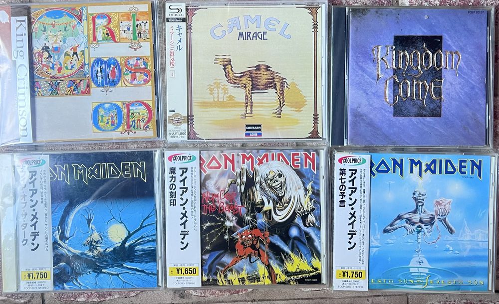 Фірмові CD japan, US, EU.  Великий вібір. Рок, джаз.