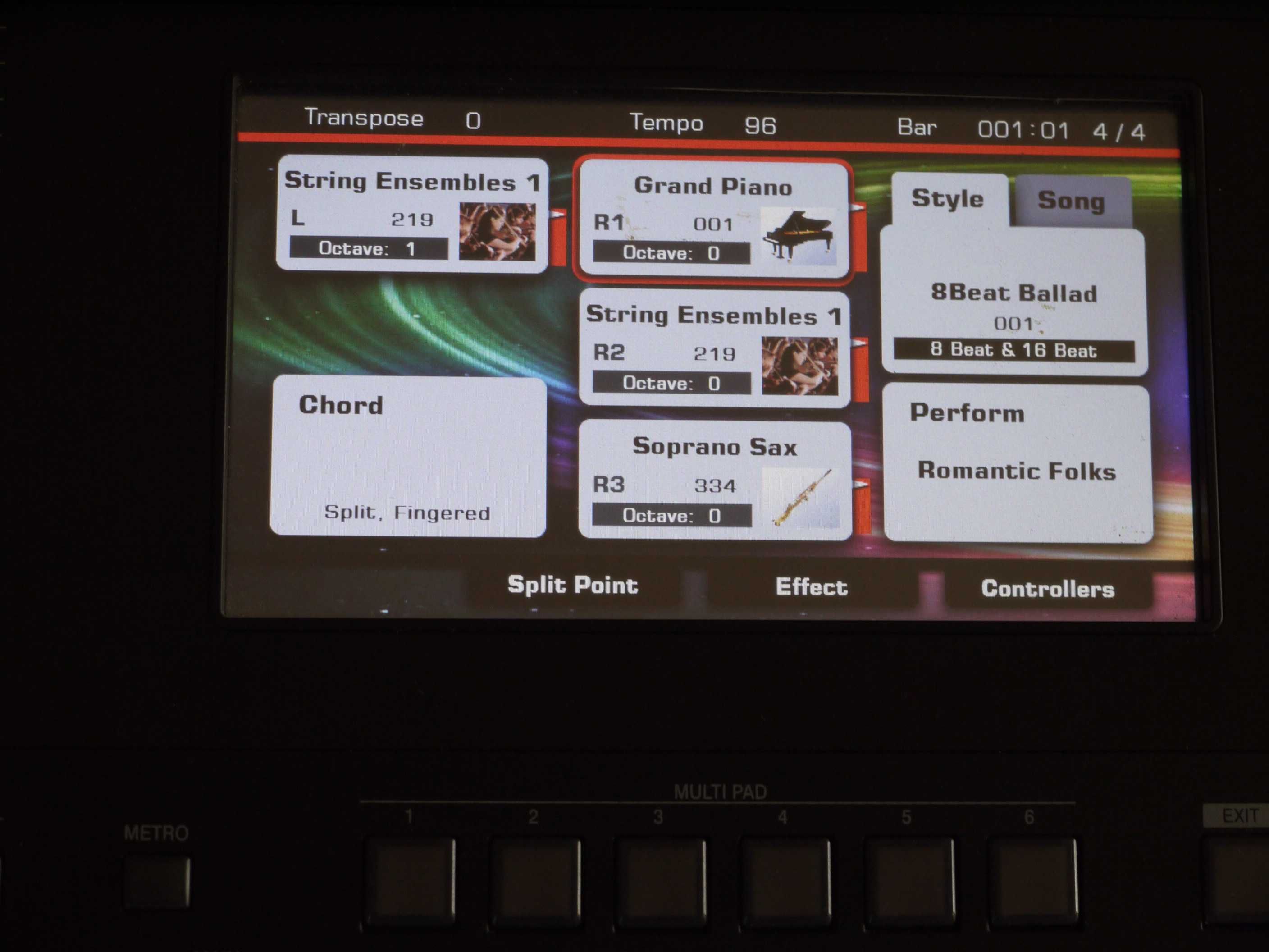Fame G2000 keyboard jak korg,yamaha roland.