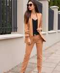 Garnitur Fancy Fashion Camel