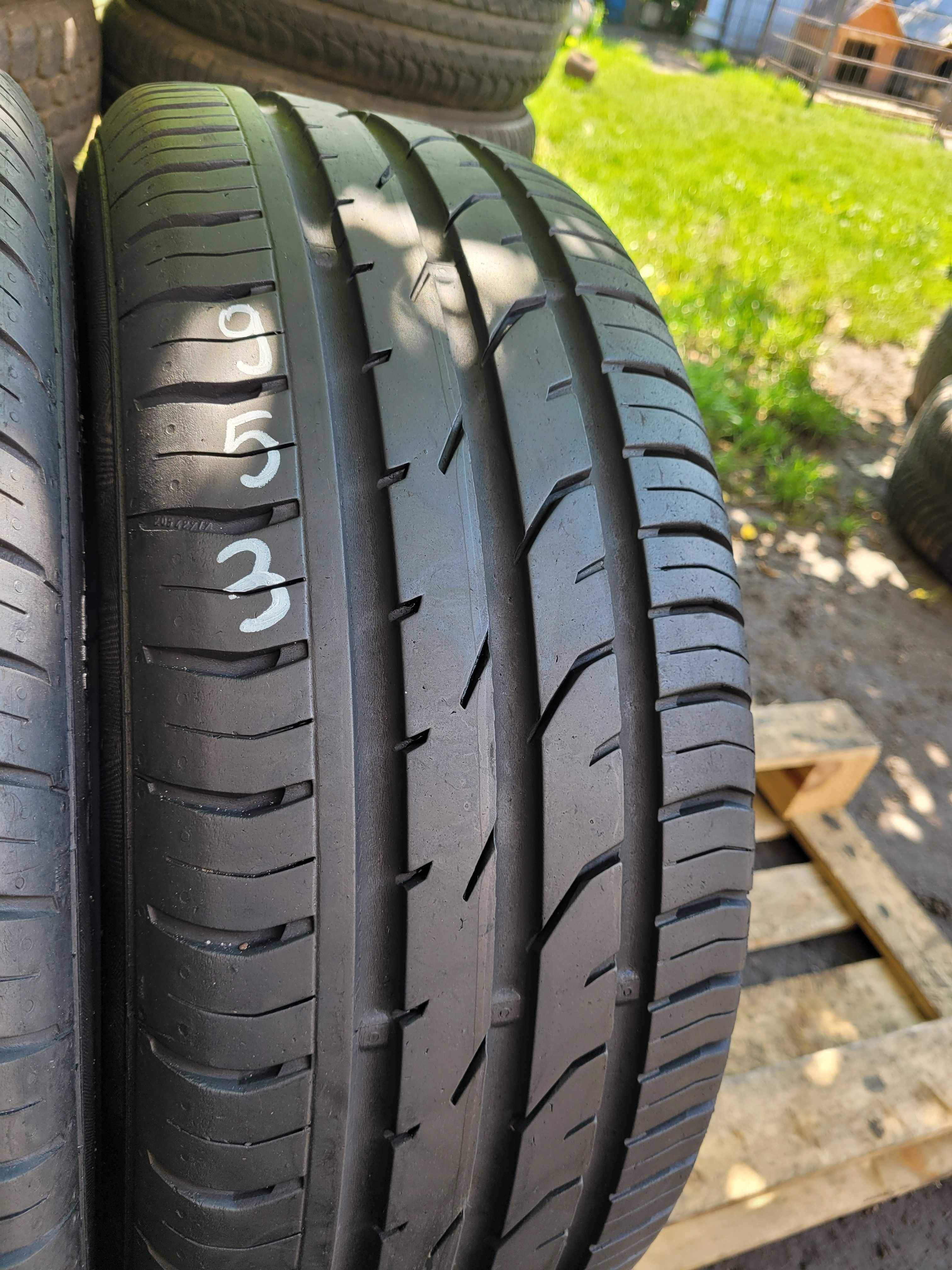 Opony Letnie 195/55R15 Continental ContiPremiumContact 2 2szt Montaż