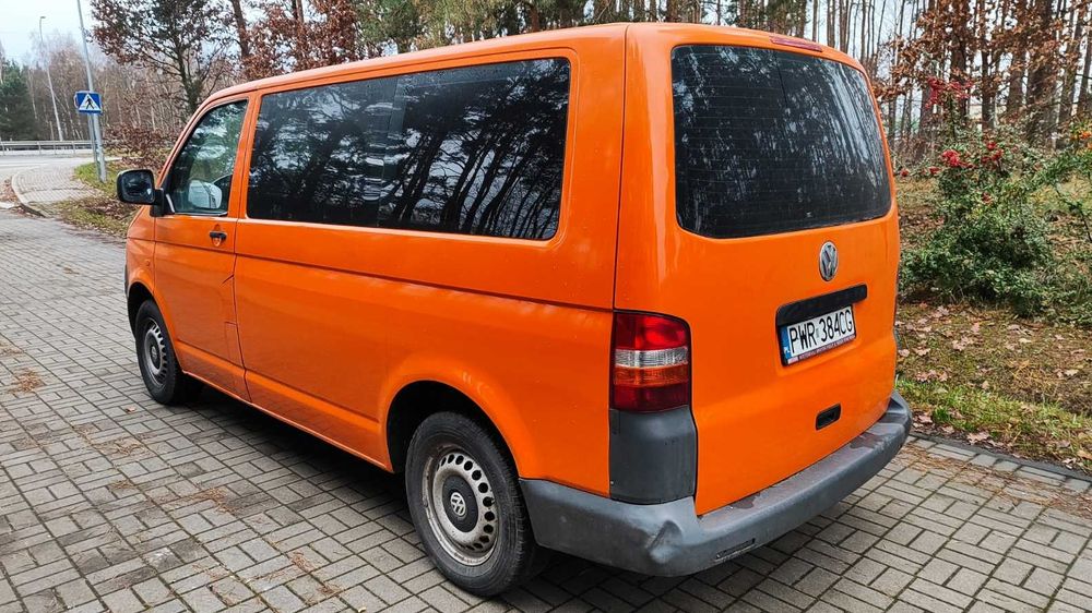 Volkswagen Transporter T5 Brygadówka 9-osobowy 1.9 TDI Sprawny!!!