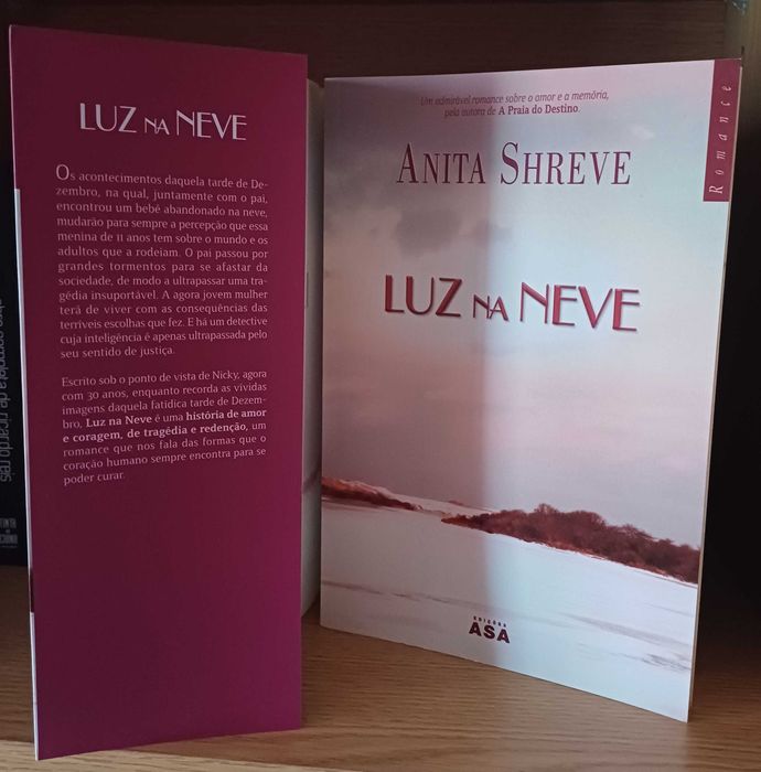 Livro "Luz na Neve", de Anita Shreve
