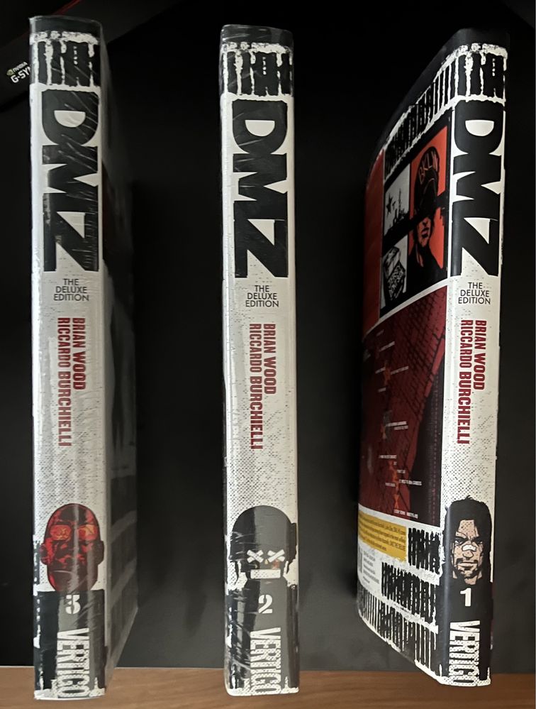 DMZ Część 1,2,3 Edycja Deluxe. Twarda Okładka.