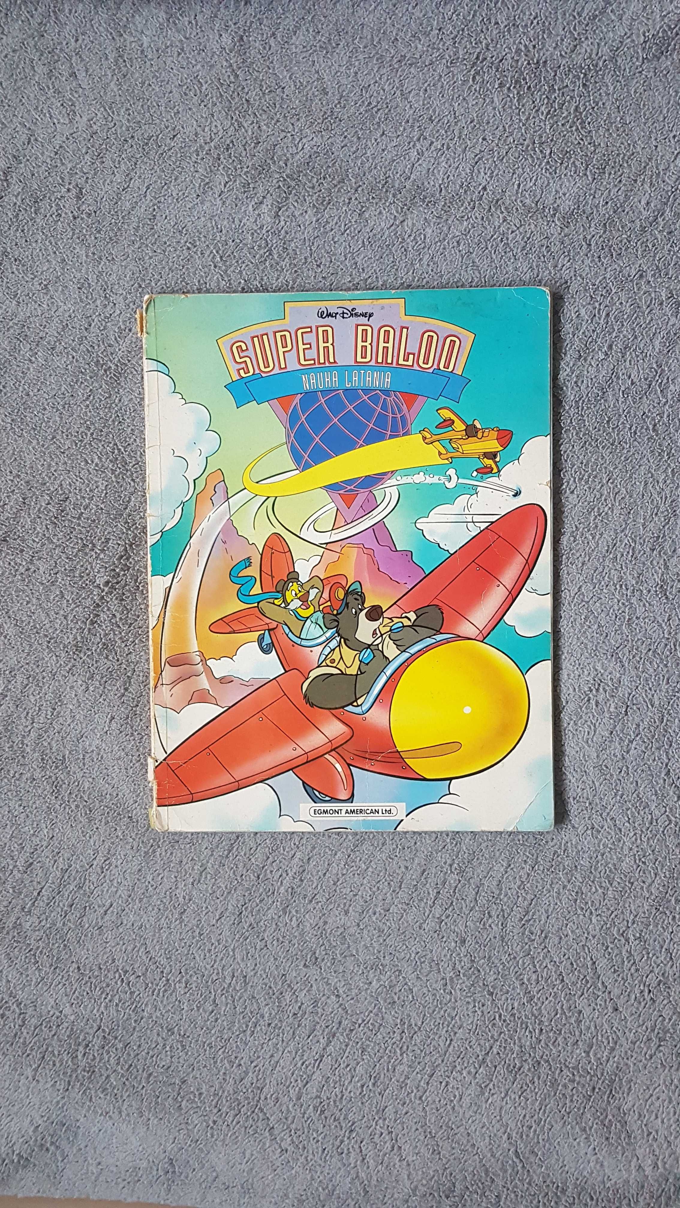 Super Baloo, Nauka latania, Walt Disney