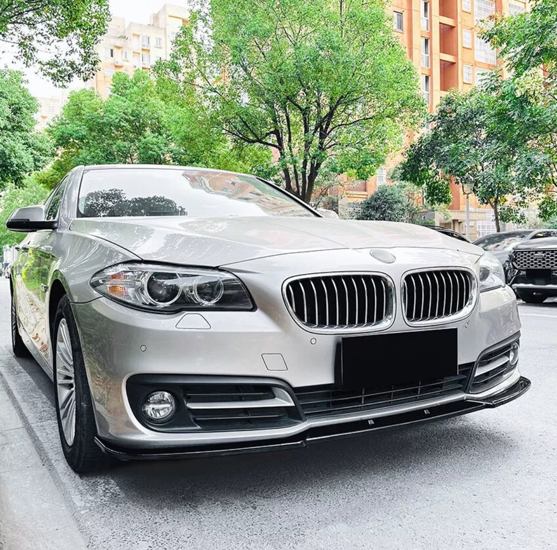 BMW F10 F11 Przednia Dokładka Zwykłego Zderzaka Polift LCI Czarny
