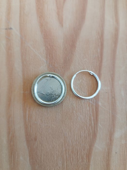 Argolas em prata 925