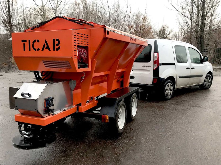 Піскосолерозкидач 1,5 м.куб від виробника / RPS-1500 / 1 рік гарантії