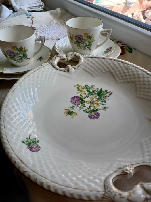 Вінтажні глибокі блюдця : Англія, Німеччина