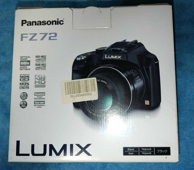 Panasonic Lumix DMC-FZ72EE-K