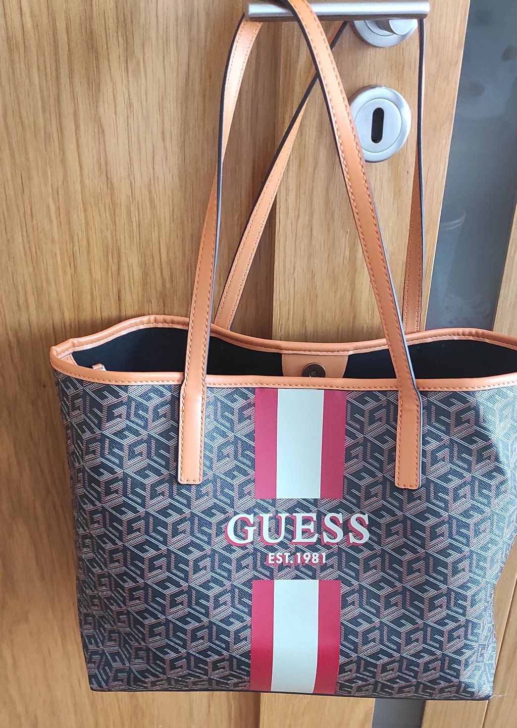 Mala shopper Guess original nova com factura