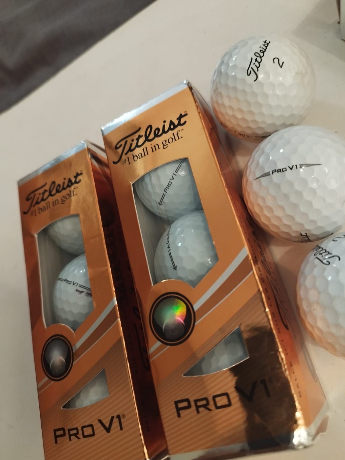 Bolas de Golf Titleist Pro V1 recycled