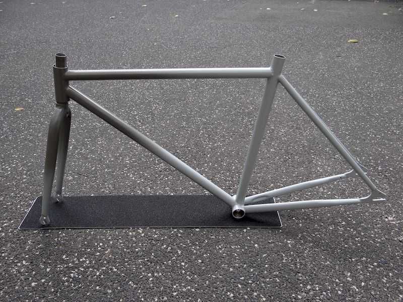 FIX BIKE gradient 48cm rama torowa z widelcem frameset ostre koło