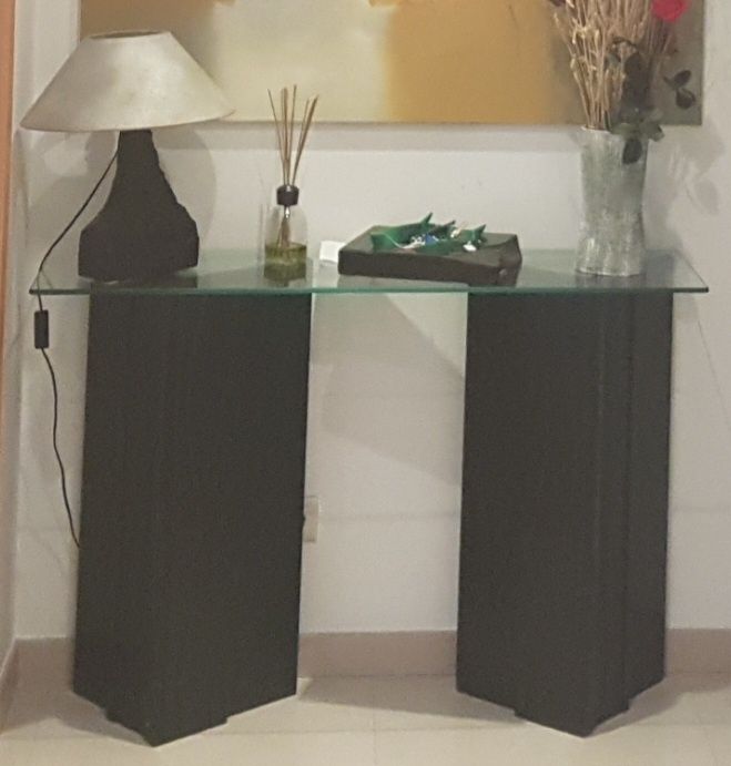 Mesa hall entrada ardósia