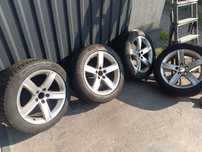 Felgi aluminiowe 225/50/17 audi A4/ A5 opony zimowe